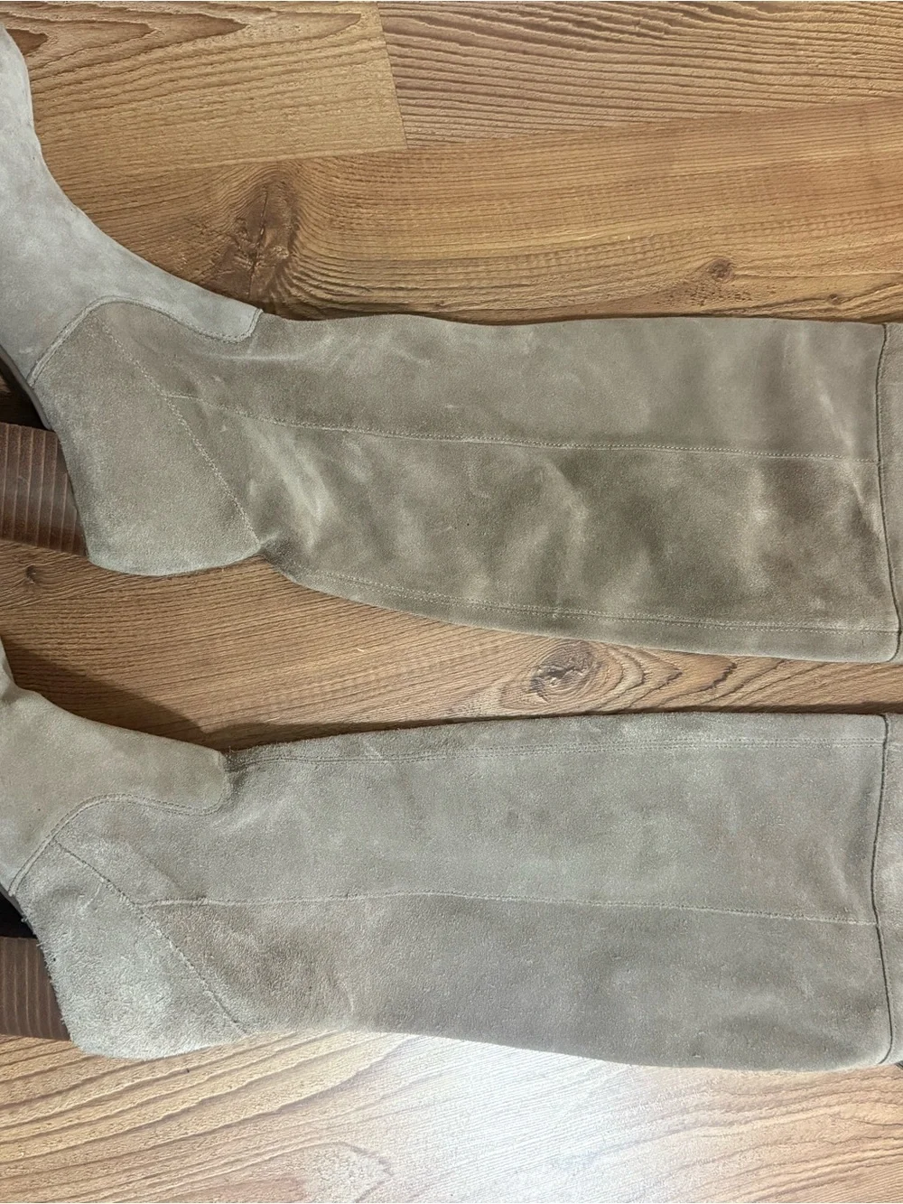 Jessica Simpson Women's Suede Knee-High Heel Boots